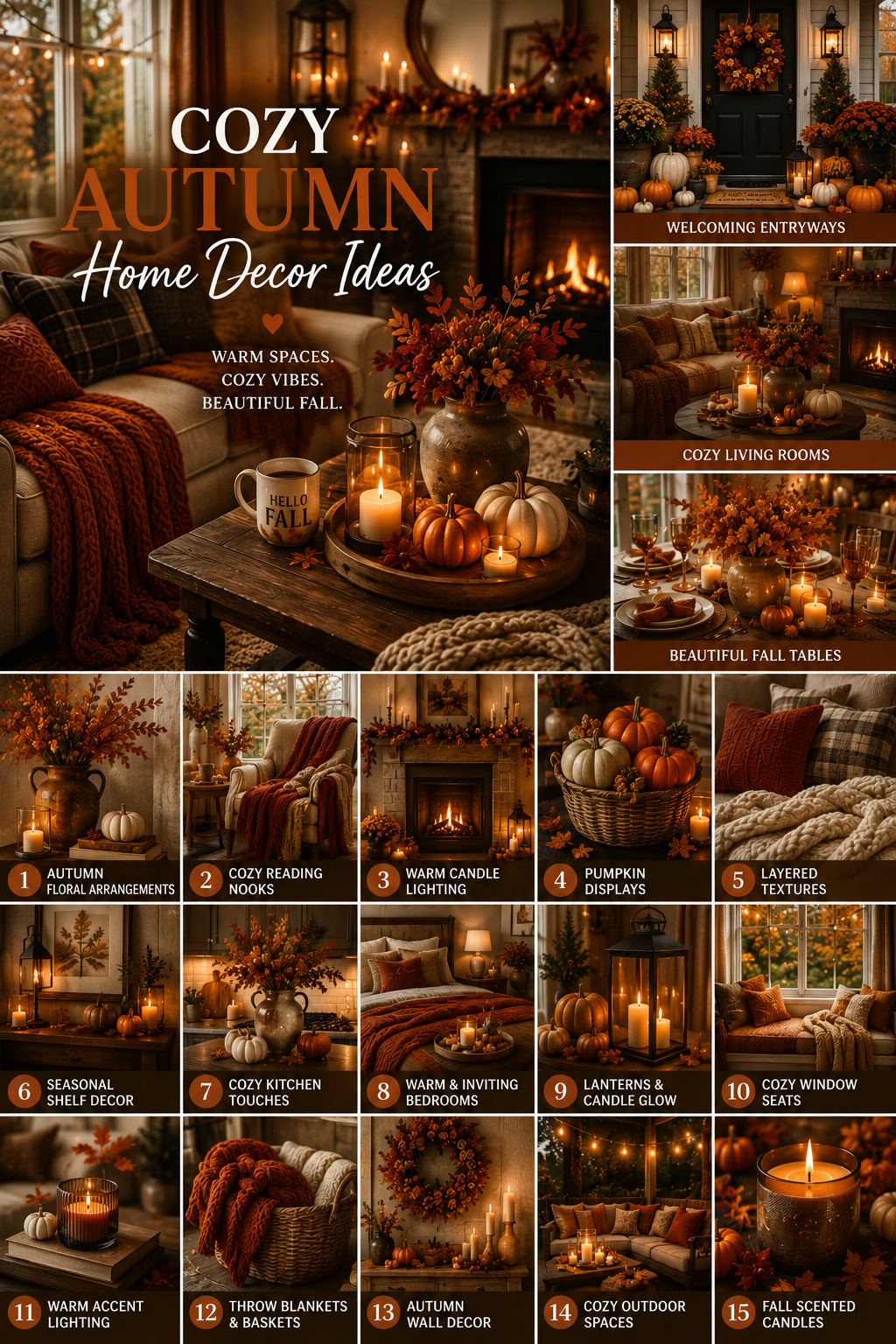 Cozy Autumn Home Decor Ideas
