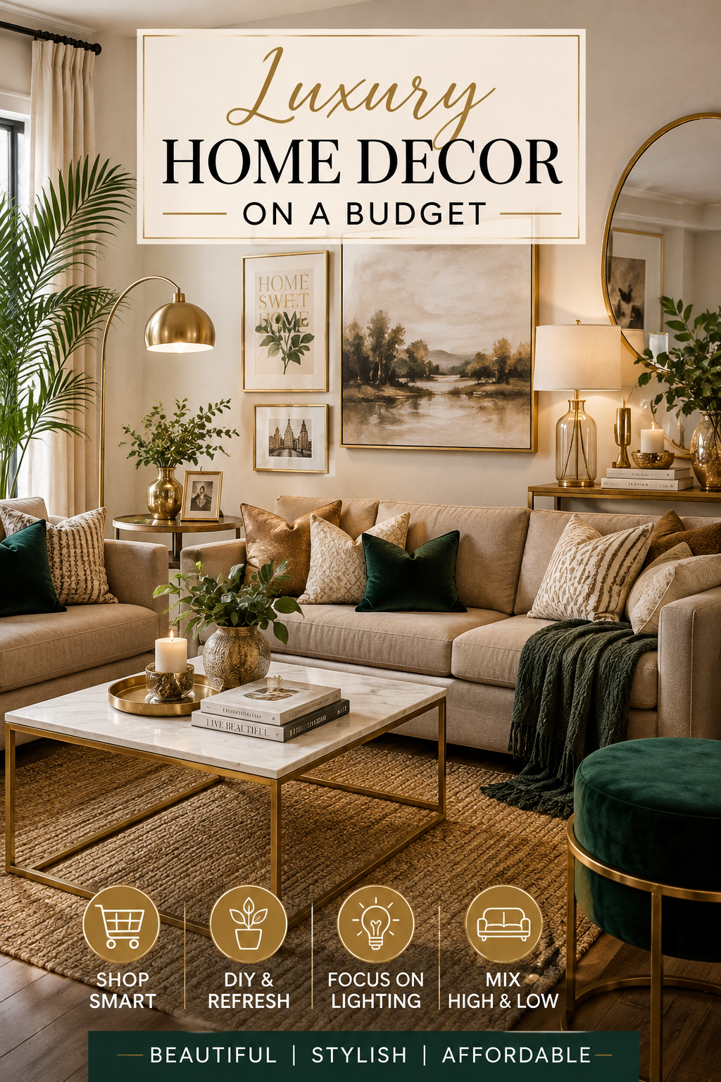 Luxury Home Decor on a Budget