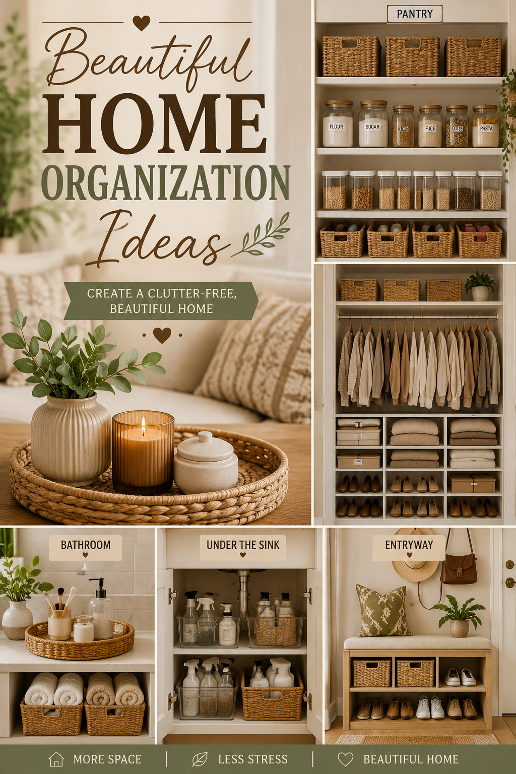 Beautiful Home Organization Ideas