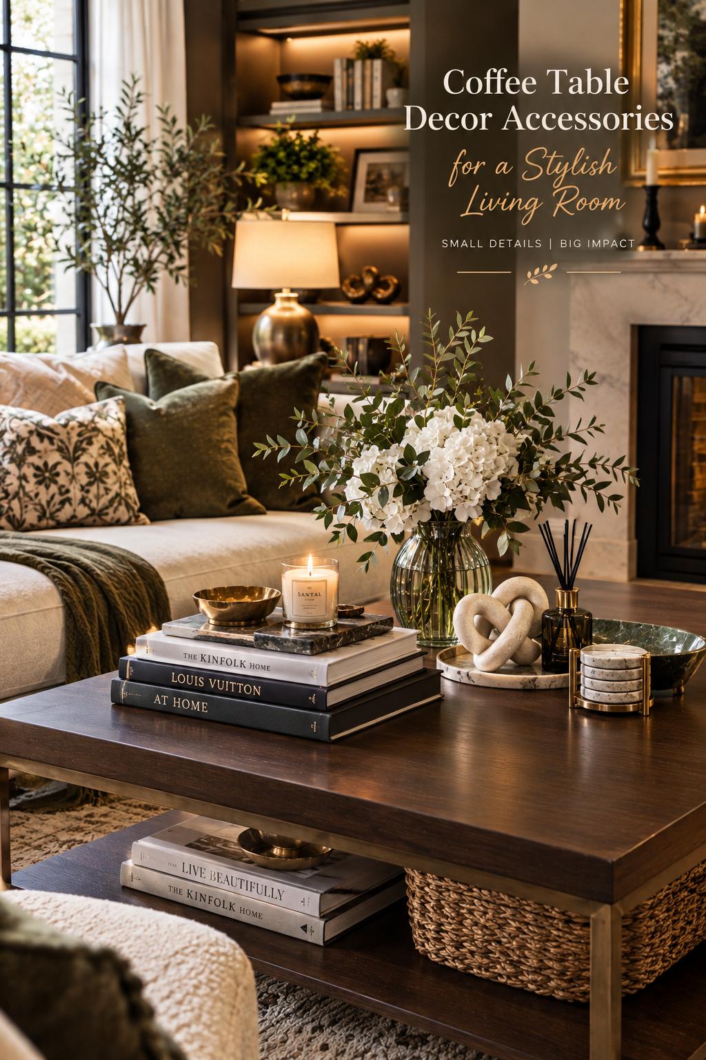 Coffee Table Decor Accessories for a Stylish Living Room
