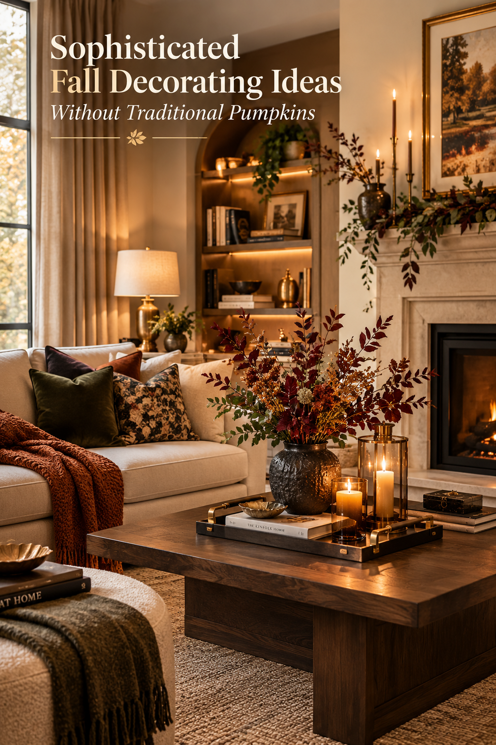 Sophisticated Fall Decorating Ideas Without Traditional Pumpkins