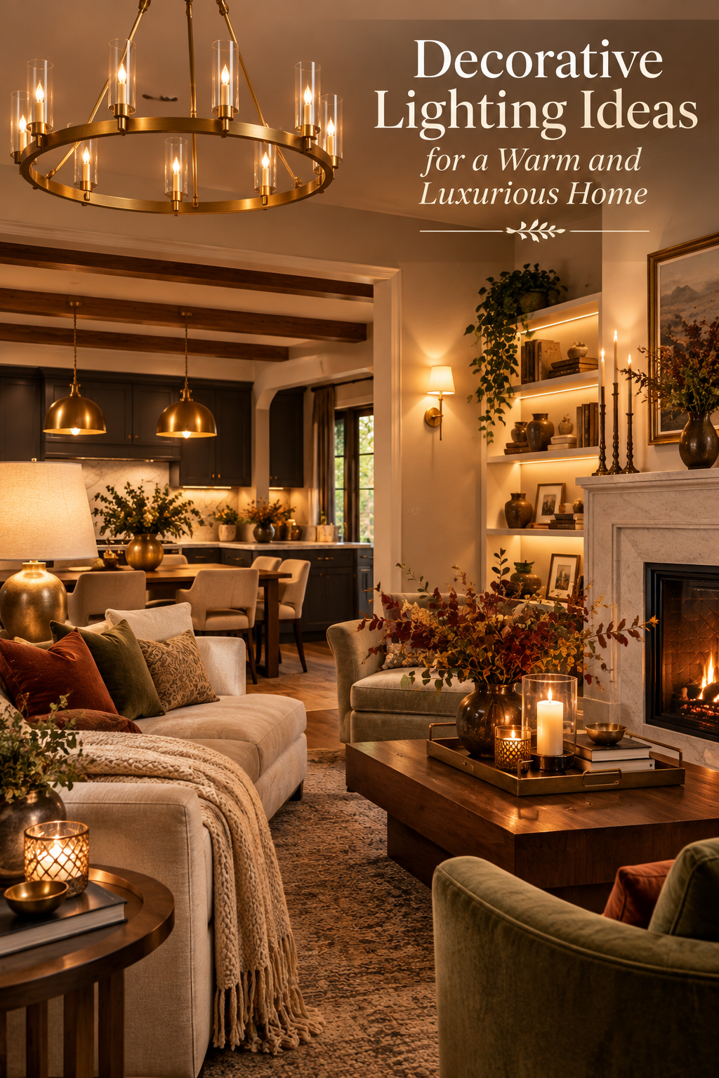 Decorative Lighting Ideas for a Warm and Luxurious Home