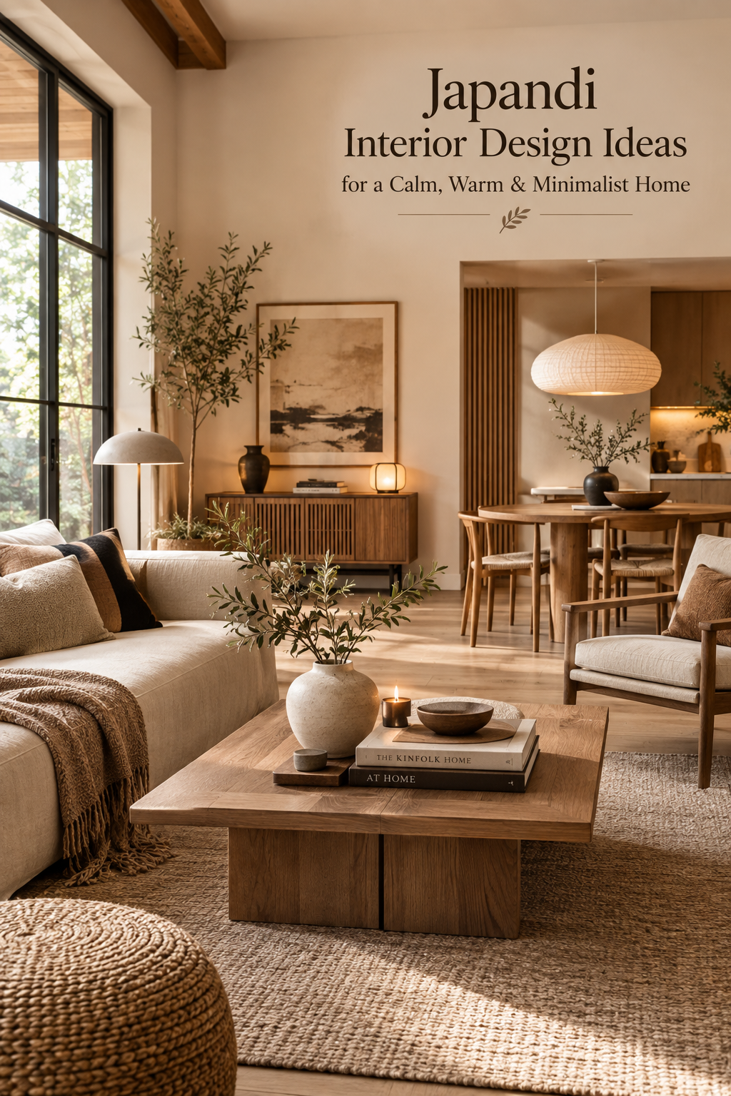Japandi Interior Design Ideas for a Calm, Warm & Minimalist Home