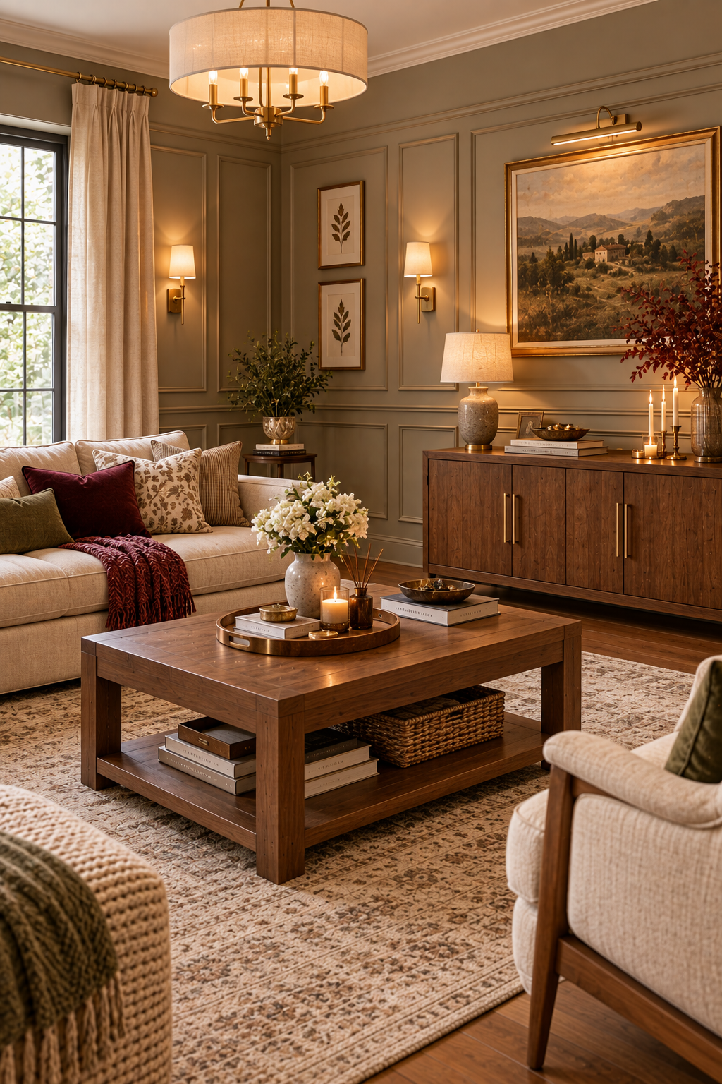 Modern Wainscoting Ideas With Warm Wood, Elegant Colors & Timeless Style